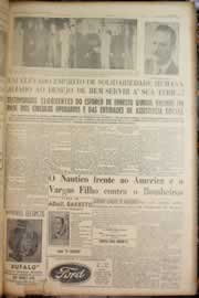 Página do jornal Correio do Ceará de setembro de 1950