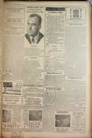 Página do jornal Correio do Ceará de setembro de 1950