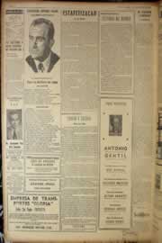 Página do jornal Correio do Ceará de setembro de 1950