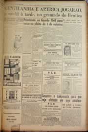 Página do jornal Correio do Ceará de setembro de 1950