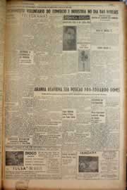 Página do jornal Correio do Ceará de setembro de 1950