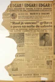 Página do jornal Correio do Ceará de outubro de 1950
