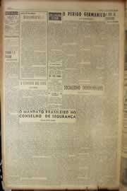 Página do jornal Correio do Ceará de outubro de 1950
