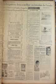 Página do jornal Correio do Ceará de outubro de 1950