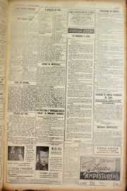 Página do jornal Correio do Ceará de outubro de 1950
