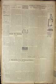 Página do jornal Correio do Ceará de outubro de 1950