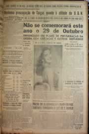 Página do jornal Correio do Ceará de outubro de 1950