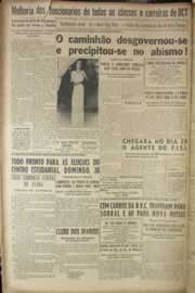 Página do jornal Correio do Ceará de outubro de 1950