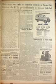 Página do jornal Correio do Ceará de novembro de 1950