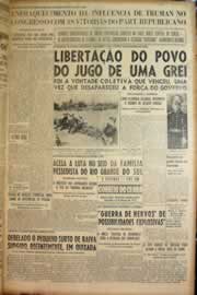 Página do jornal Correio do Ceará de novembro de 1950