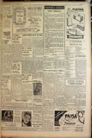 Página do jornal Correio do Ceará de novembro de 1950