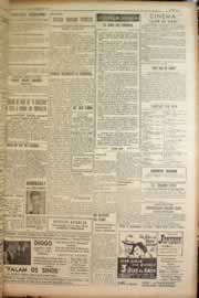 Página do jornal Correio do Ceará de novembro de 1950