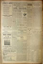 Página do jornal Correio do Ceará de novembro de 1950