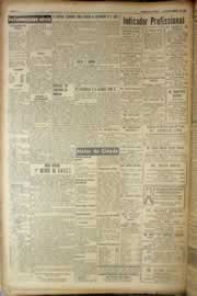 Página do jornal Correio do Ceará de novembro de 1950