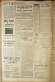 Página do jornal Correio do Ceará de novembro de 1950