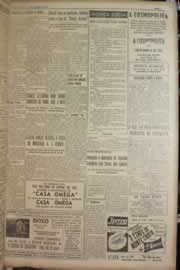 Página do jornal Correio do Ceará de novembro de 1950