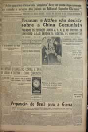 Página do jornal Correio do Ceará de dezembro de 1950