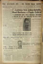Página do jornal Correio do Ceará de dezembro de 1950