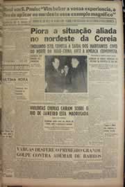 Página do jornal Correio do Ceará de dezembro de 1950