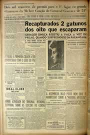 Página do jornal Correio do Ceará de dezembro de 1950