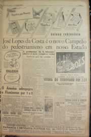 Página do jornal Correio do Ceará de dezembro de 1950