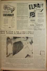 Página do jornal Correio do Ceará de dezembro de 1950
