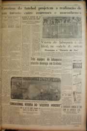 Página do jornal Correio do Ceará de dezembro de 1950