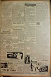 Página do jornal Correio do Ceará de dezembro de 1950