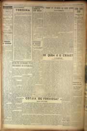 Página do jornal Correio do Ceará de dezembro de 1950