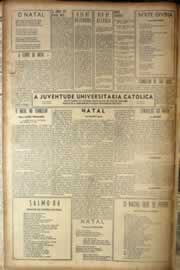 Página do jornal Correio do Ceará de dezembro de 1950