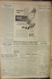 Página do jornal Correio do Ceará de janeiro de 1951