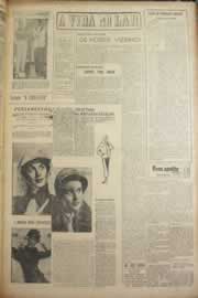 Página do jornal Correio do Ceará de janeiro de 1951