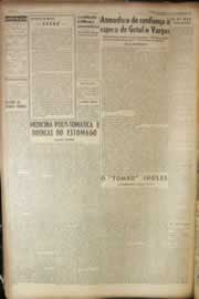 Página do jornal Correio do Ceará de janeiro de 1951