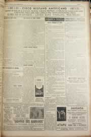 Página do jornal Correio do Ceará de janeiro de 1951