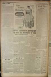 Página do jornal Correio do Ceará de janeiro de 1951