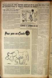 Página do jornal Correio do Ceará de fevereiro de 1951