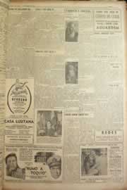 Página do jornal Correio do Ceará de março de 1951