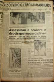 Página do jornal Correio do Ceará de março de 1951