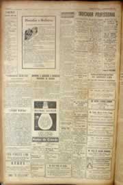 Página do jornal Correio do Ceará de março de 1951