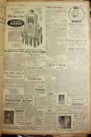 Página do jornal Correio do Ceará de março de 1951