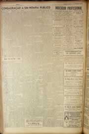 Página do jornal Correio do Ceará de março de 1951