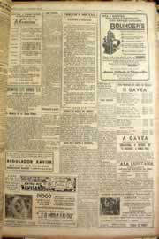 Página do jornal Correio do Ceará de março de 1951