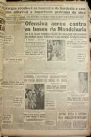 Página do jornal Correio do Ceará de abril de 1951