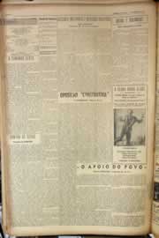 Página do jornal Correio do Ceará de abril de 1951