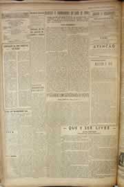 Página do jornal Correio do Ceará de abril de 1951