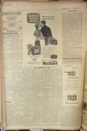 Página do jornal Correio do Ceará de abril de 1951