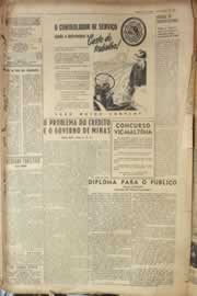 Página do jornal Correio do Ceará de abril de 1951