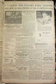Página do jornal Correio do Ceará de abril de 1951