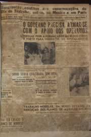 Página do jornal Correio do Ceará de maio de 1951