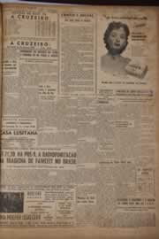 Página do jornal Correio do Ceará de maio de 1951